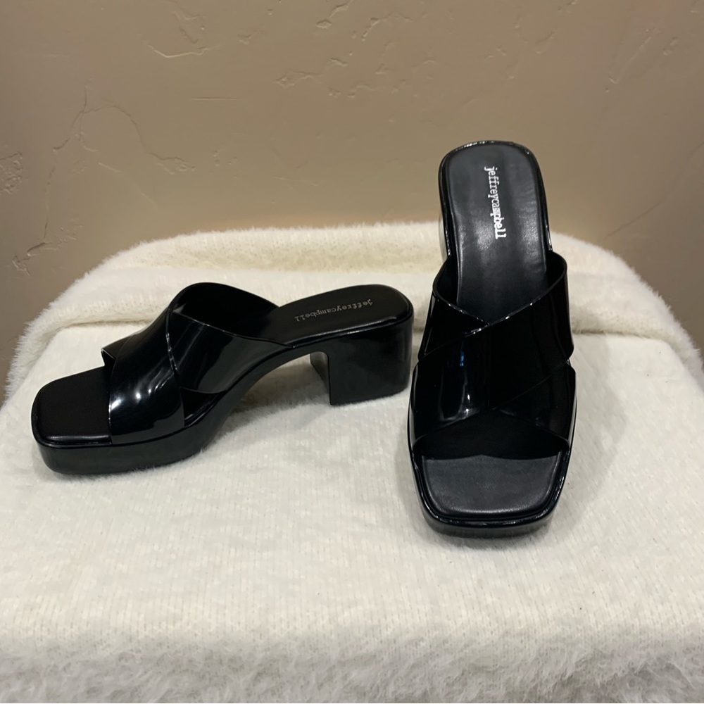 Free People "Bubblegum" Color: Black Shiny